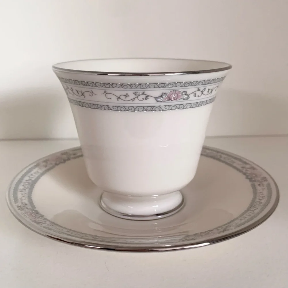 NWOT Lennox Charleston teacup and saucer